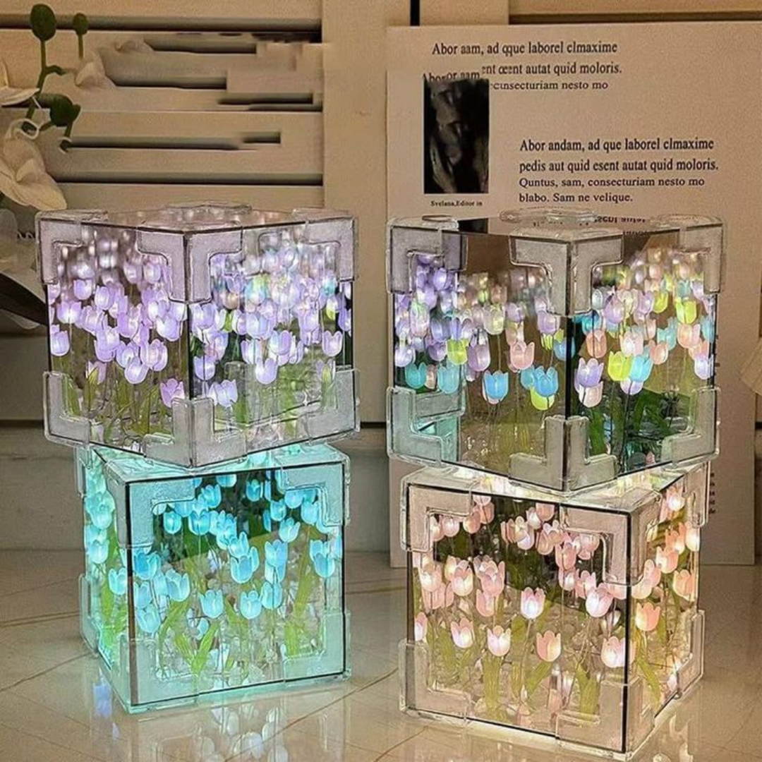 Lámpara de Tulipanes Infinitos